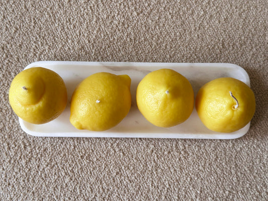 Sicilian Lemon Candle Set | Set of 4