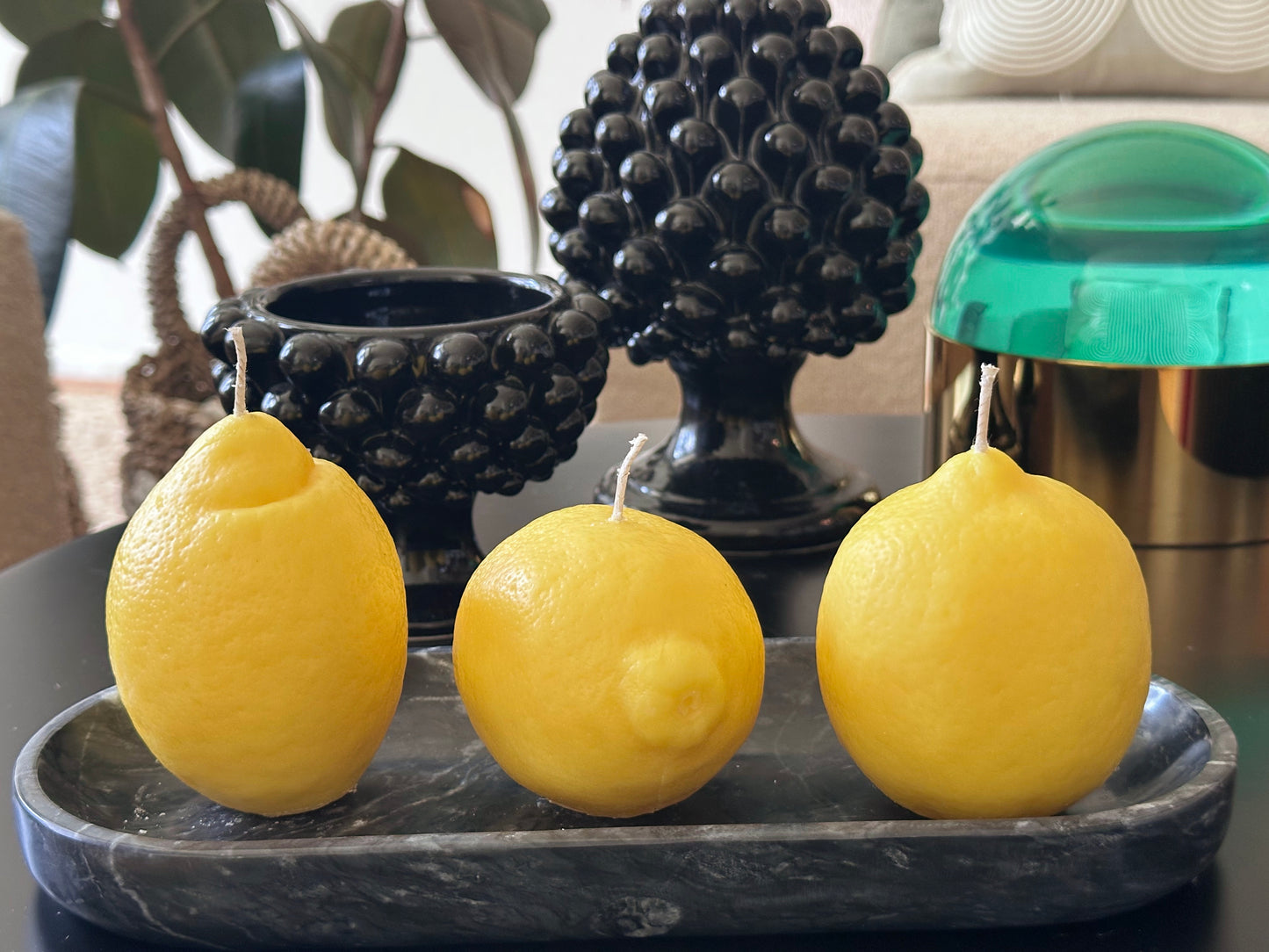 Sicilian Lemon Candle Set | Set of 3