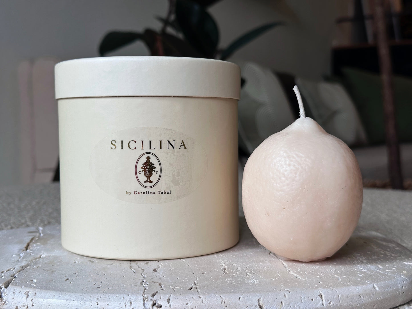 Handmade Lemon Candle | SICILINA