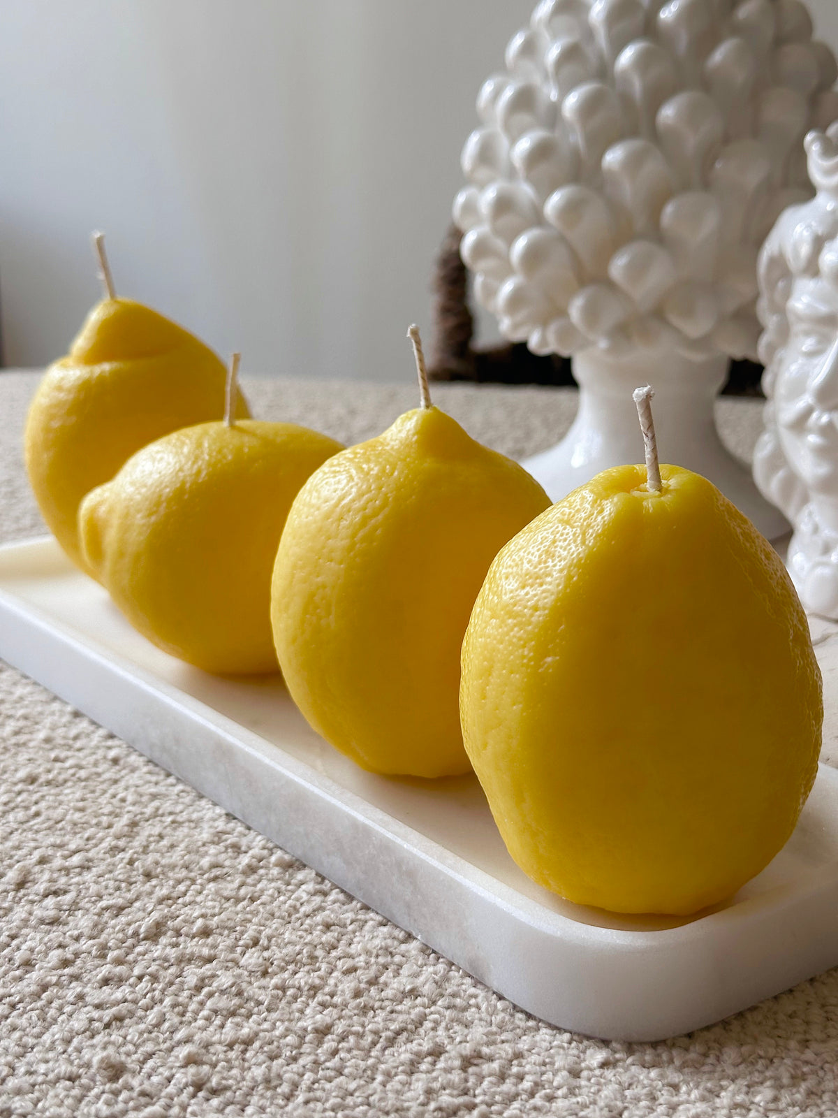 Sicilian Lemon Candle Set | Set of 4