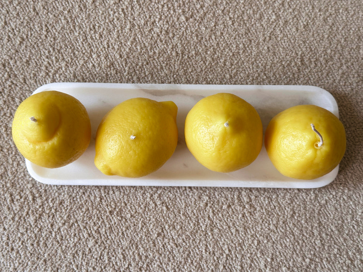 Sicilian Lemon Candle Set | Set of 4
