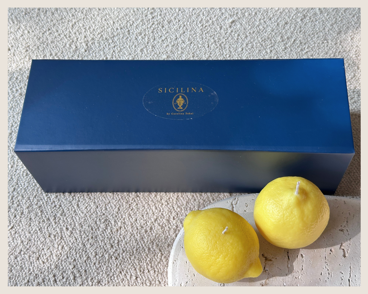 Sicilian Lemon Candle Set | Set of 4