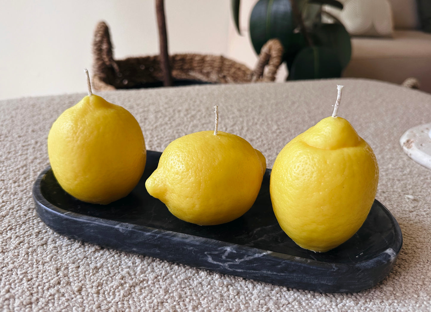 Sicilian Lemon Candle Set | Set of 3