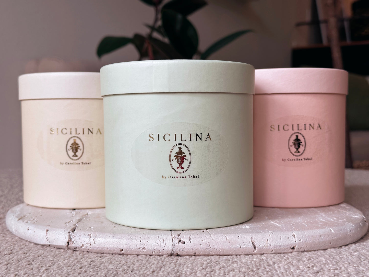 Handmade Orange Candle | SICILINA