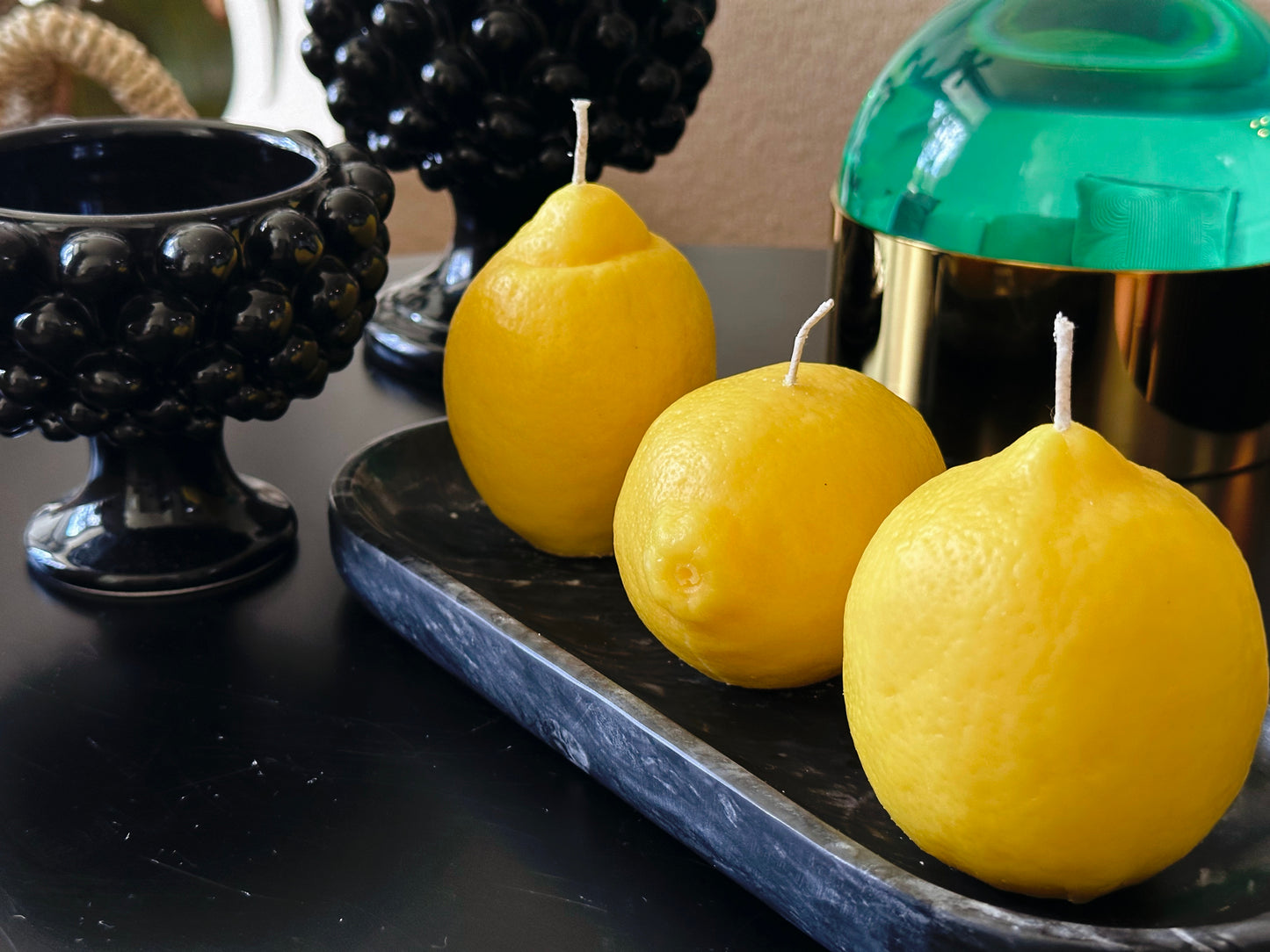 Sicilian Lemon Candle Set | Set of 3