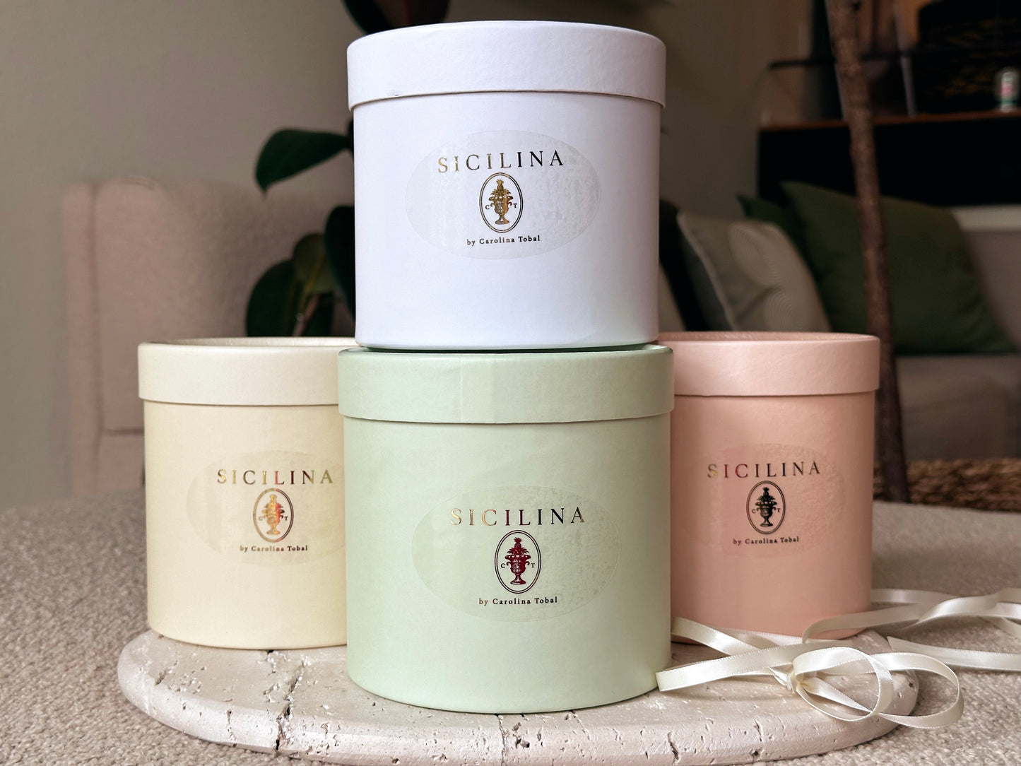 Handmade Orange Candle | SICILINA