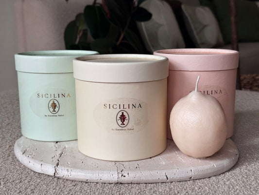 Handmade Lemon Candle | SICILINA