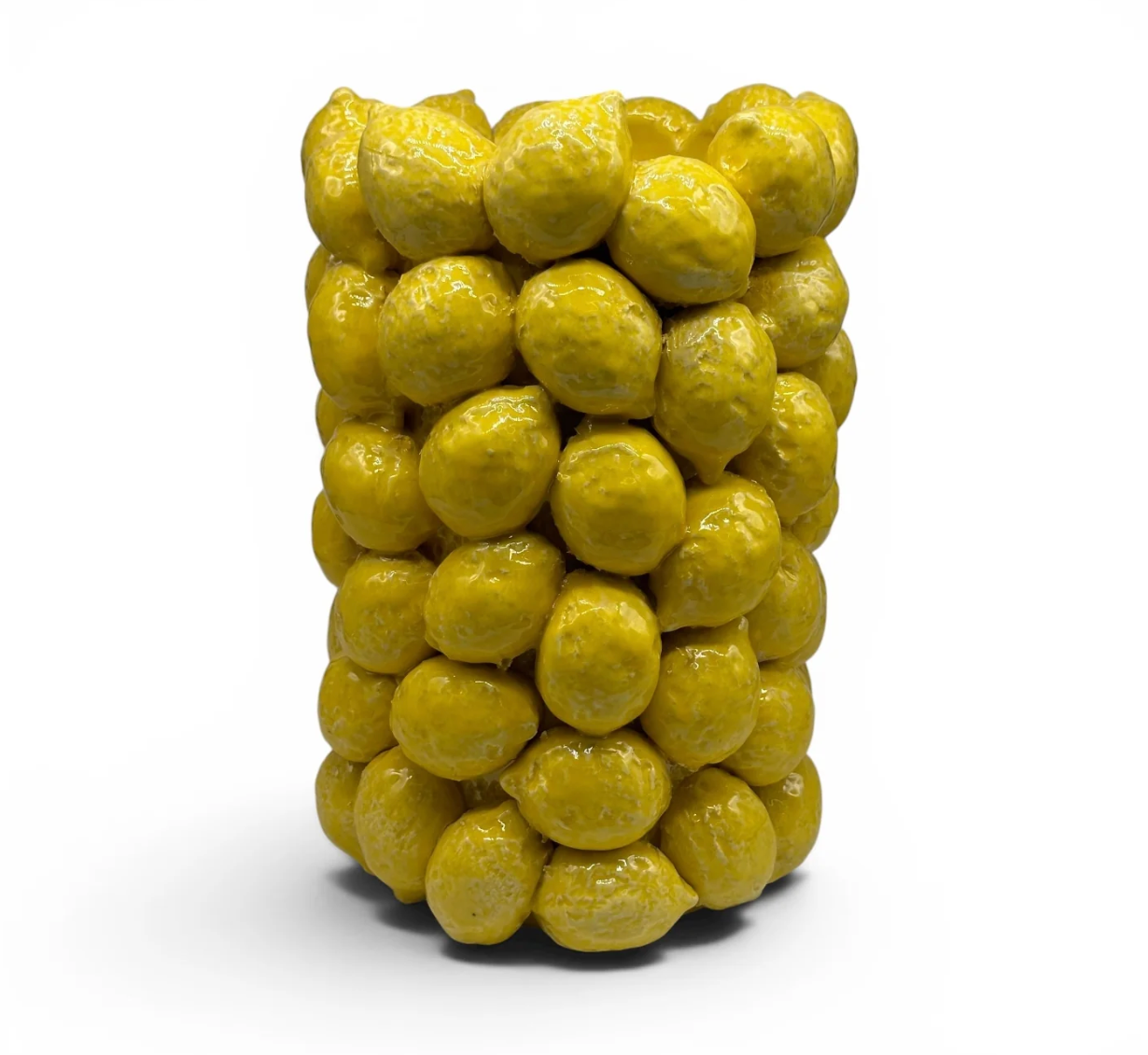 Large Lemon Vase | 13" Handmade Italian Ceramic